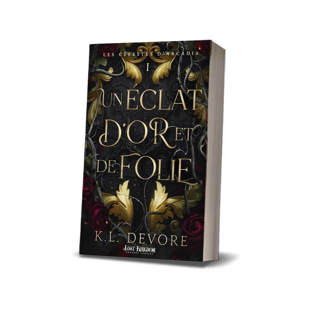 Un éclat d'or et de folie - Les éditions Bookmark