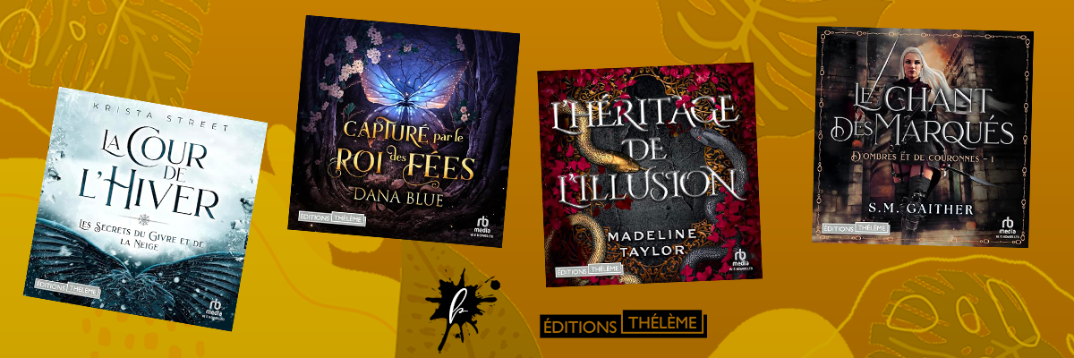 Les sorties audios Bookmark x Thélème en 2026