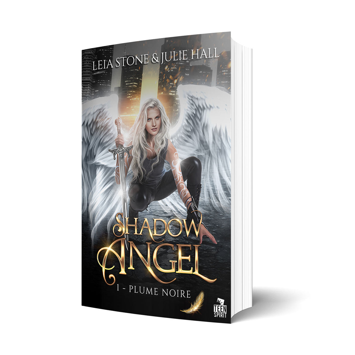 Leia Stone Julie Hall Shadow Angel Plume noire
