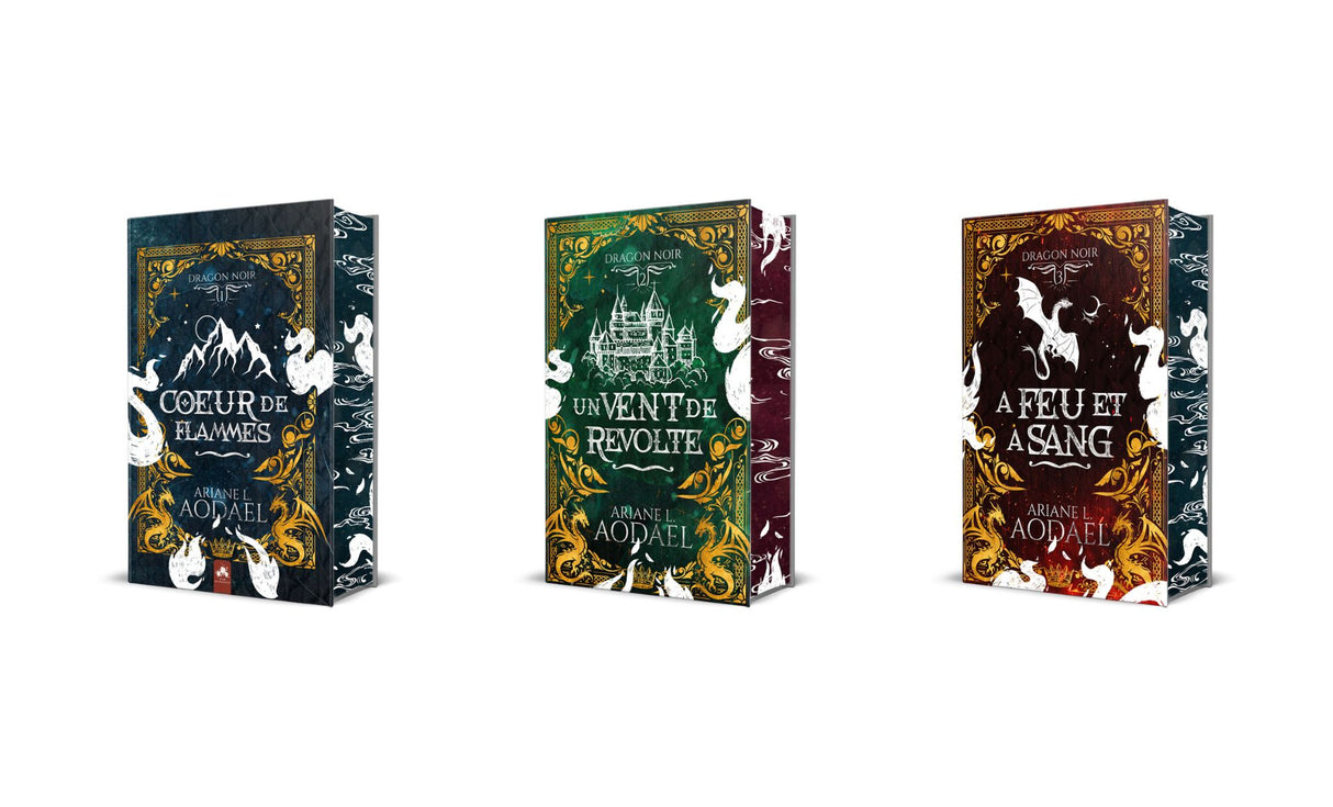 Coffret Collector Dragon Noir - Les éditions Bookmark
