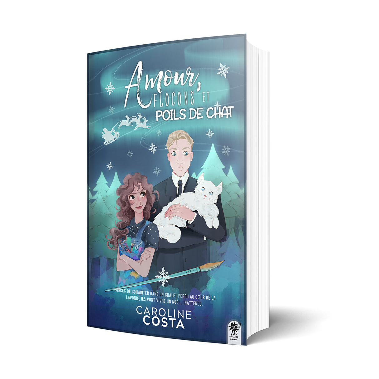 Amour, flocons et poils de chat - Les éditions Bookmark