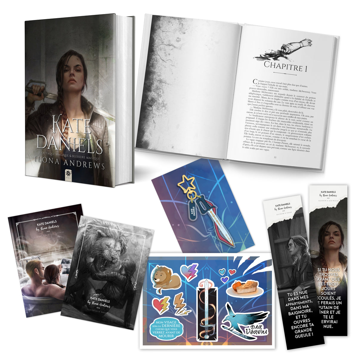 Kate Daniels, l'intégrale collector 2 - Les éditions Bookmark